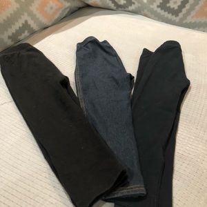 3 pair of leggings, 2t